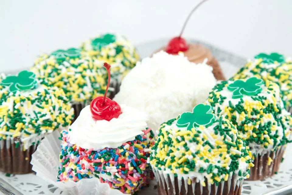 Decorated cupcakes